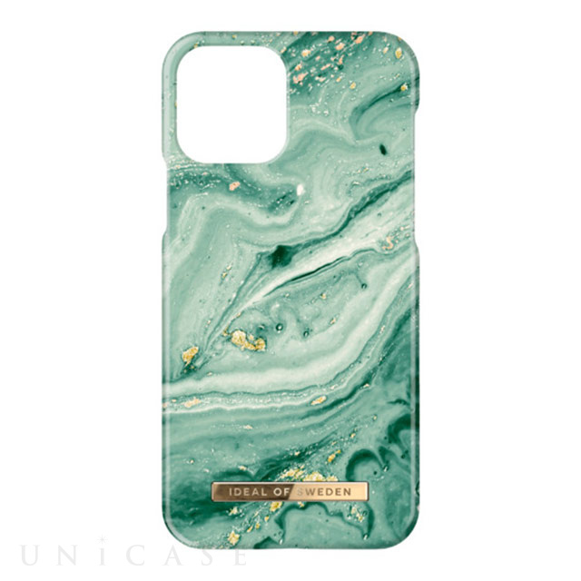 【iPhone13 Pro ケース】Fashion Case (Mint Swirl Marble)