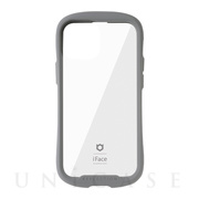 【iPhone13 mini ケース】iFace Reflection強化ガラスクリアケース (グレー)