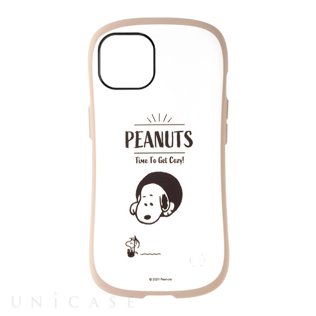 【iPhone13 ケース】PEANUTS iFace First Class Cafeケース (ホール)