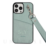 【iPhone13 Pro Max ケース】SLY Die cutting_Case face (blue)