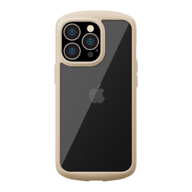【iPhone13 Pro Max ケース】ガラスタフケース ラウンドタイプ (ベージュ)サブ画像