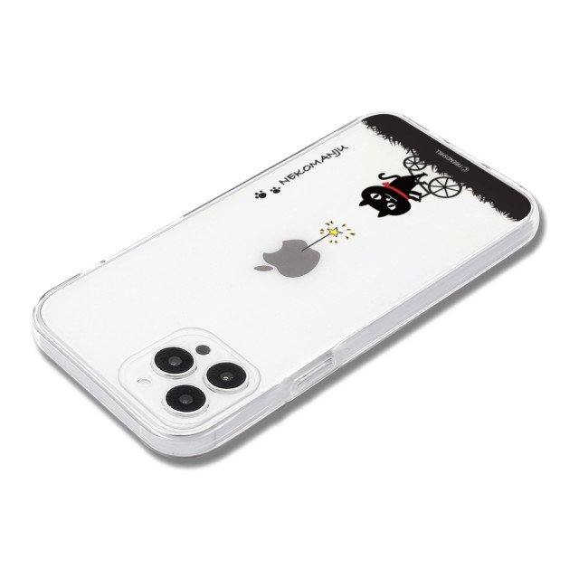 【iPhone13 Pro ケース】ネコマンジュウクリアケース (サイクリング)サブ画像