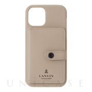 【iPhone13 Pro Max ケース】Shell Case Pocket (Gray)