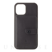 【iPhone13 Pro ケース】Shell Case Pocket (Black)