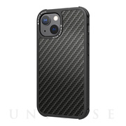 【iPhone13 mini ケース】Robust Case Real Carbon (Black)