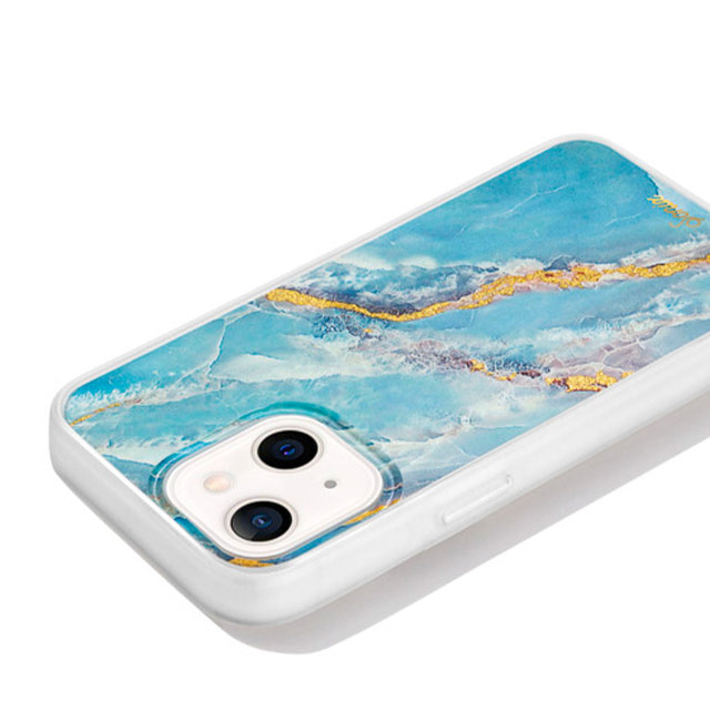【iPhone13/12 ケース】Ice Blue Marble Magsafe Compatibleサブ画像
