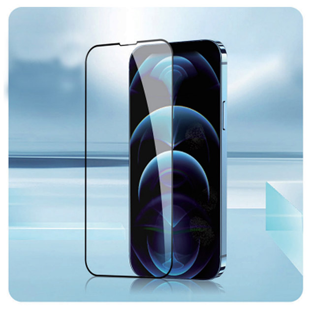 【iPhone13 mini フィルム】Van Entire View 特殊強化処理 強化 ガラス構造 保護フィルム フルカバー (black)サブ画像