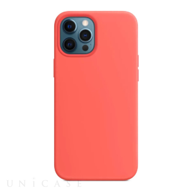 【iPhone13 Pro Max ケース】Nature Series  Silicone Case (orangered)