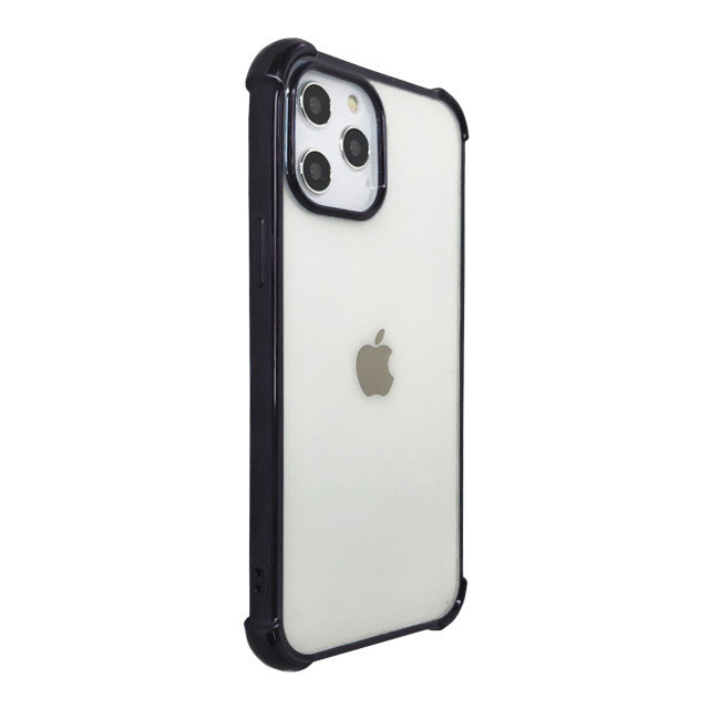 【iPhone13 Pro ケース】Glitter shockproof soft case (black)サブ画像