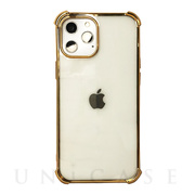 【iPhone13 Pro ケース】Glitter shockproof soft case (gold)