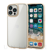 【iPhone13 Pro Max ケース】ハイブリッドケース/TOUGH SLIM LITE/フレームカラー (アイボリー)