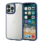 【iPhone13 Pro Max ケース】ハイブリッドケース/TOUGH SLIM LITE/フレームカラー (ネイビー)