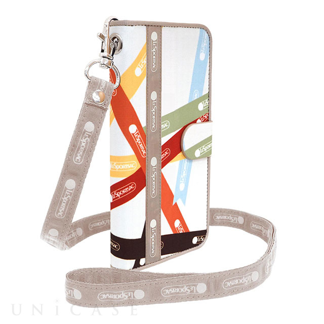 【iPhone13 mini ケース】Folio Case Print with Strap (Wrapped Mix)