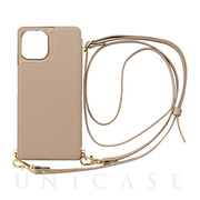 【アウトレット】【iPhone12/12 Pro ケース】Cross Body Case for iPhone12/12 Pro (beige)
