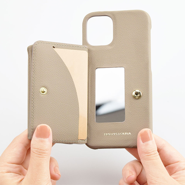 【アウトレット】【iPhone12/12 Pro ケース】Clutch Ring Case for iPhone12/12 Pro (beige)サブ画像