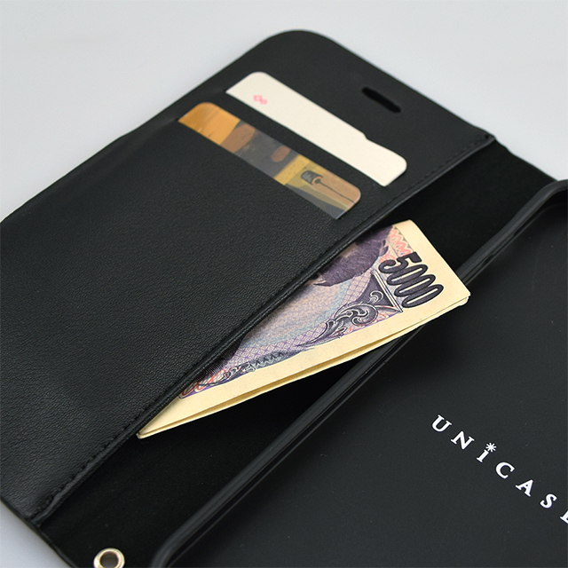 【アウトレット】【iPhone12/12 Pro ケース】Daily Wallet Case for iPhone12/12 Pro (black)サブ画像