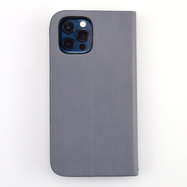 【アウトレット】【iPhone12/12 Pro ケース】Daily Wallet Case for iPhone12/12 Pro (gray blue)サブ画像
