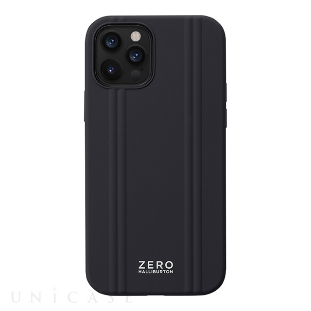 【アウトレット】【iPhone12/12 Pro ケース】ZERO HALLIBURTON Hybrid Shockproof Case for iPhone12/12 Pro (Black)
