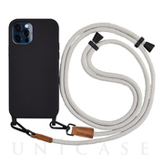 【アウトレット】【iPhone12/12 Pro ケース】Shoulder Strap Case for iPhone12/12 Pro (gray)