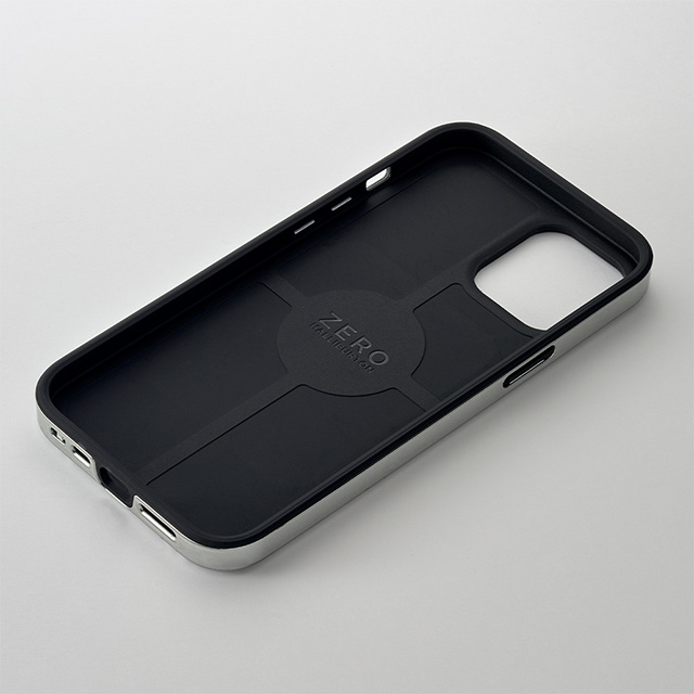 【アウトレット】【iPhone12 Pro Max ケース】MagSafe 充電可能 ZERO HALLIBURTON Hybrid Shockproof Case for iPhone12 Pro Max(Silver)サブ画像
