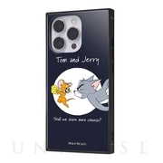 【iPhone13 Pro ケース】トムとジェリー/耐衝撃ハイブリッドケース KAKU (トムとジェリー_チーズ)