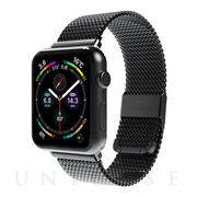 【Apple Watch バンド 41/40/38mm】CLIP MESH BAND (ブラック) for Apple Watch SE(第2/1世代)/Series9/8/7/6/5/4/3/2/1