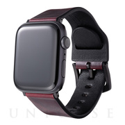 【Apple Watch バンド 41/40/38mm】DAY BREAKE × GRAMAS Chromexcel Genuine Leather Watchband (Burgundy) for Apple Watch SE(第2/1世代)/Series9/8/7/6/5/4/3/2/1