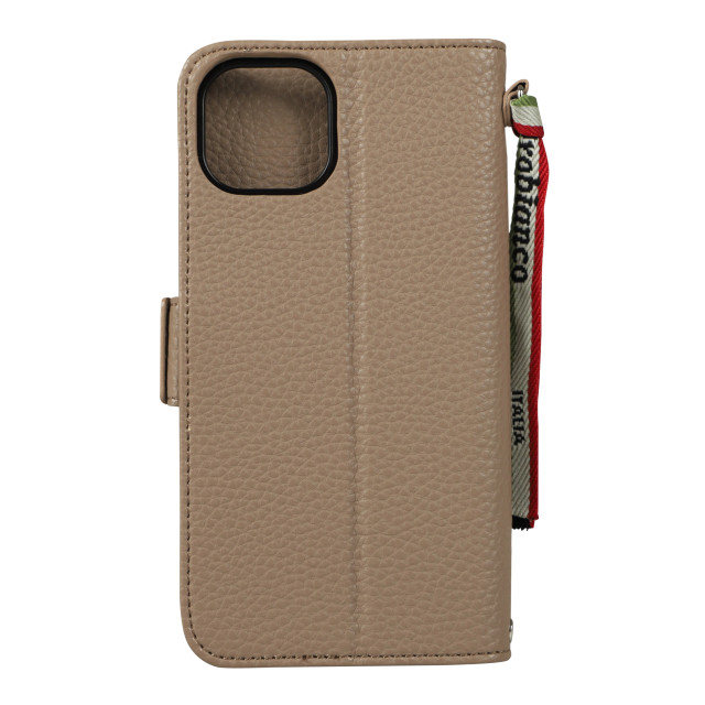 【iPhone13 ケース】“シュリンク” PU Leather Book Type Case (GREGE)サブ画像