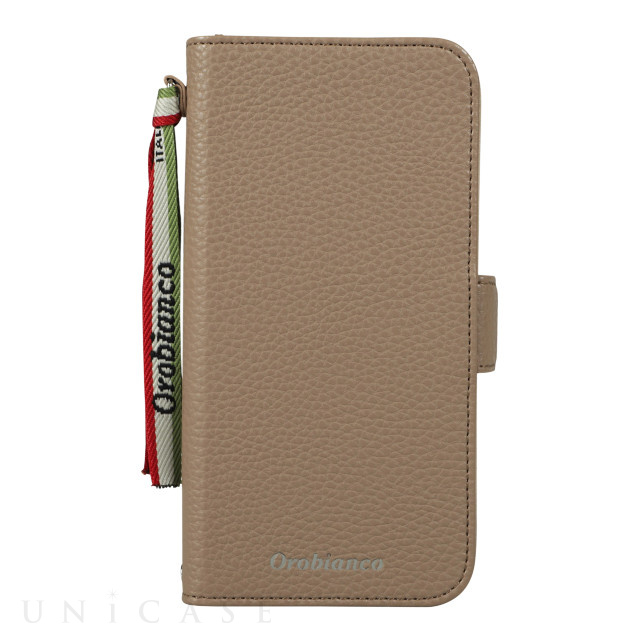 【iPhone13 ケース】“シュリンク” PU Leather Book Type Case (GREGE)