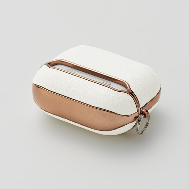 【AirPods(第3世代) ケース】AirPods Texture Case(emboss-white)サブ画像