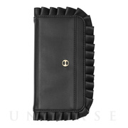 【iPhone12/12 Pro ケース】Book Case Romantic Ruffles with Coin Pocket