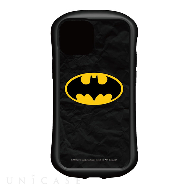【iPhone13 mini/12 mini ケース】BATMAN ハイブリッドクリアケース (LOGO)