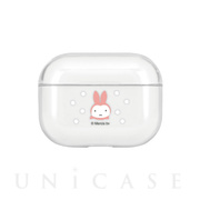 【AirPods Pro(第1世代) ケース】ミッフィー miffy snow クリアケース (miffy snow)