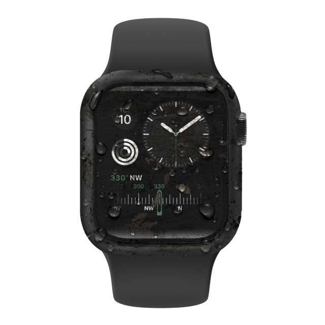 【Apple Watch ケース 40mm】NAUTIC Apple Watch ケース (9H硬度強化ガラス/IP68等級 防塵・防水性能) - MIDNIGHT (BLACK) for Apple Watch SE(第2/1世代)/Series6/5/4サブ画像