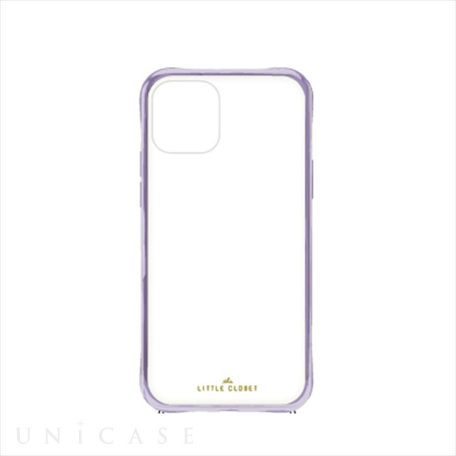 【iPhone12/12 Pro ケース】LITTLE CLOSET iPhone case (METALLIC LAVENDER)