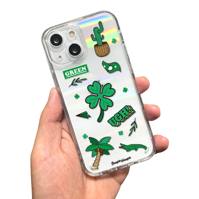 【iPhone13 mini ケース】オーロラケース (Green)サブ画像
