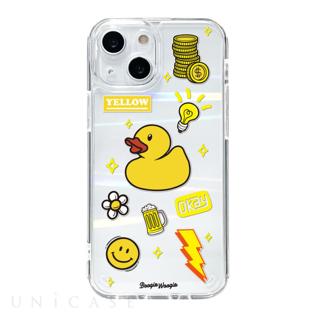 【iPhone13 mini ケース】オーロラケース (Yellow)