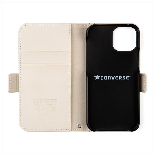 【iPhone13 mini ケース】Uncle Patch＆Stripes Book Type Case (IVORY)サブ画像