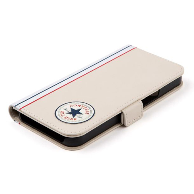 【iPhone13 Pro ケース】Uncle Patch＆Stripes Book Type Case (IVORY)サブ画像