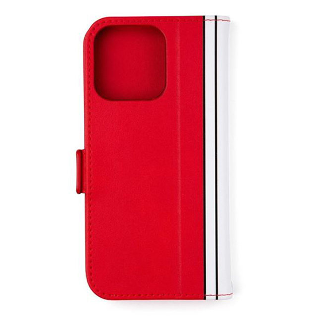 【iPhone13 Pro ケース】Uncle Patch＆Stripes Book Type Case (RED)サブ画像