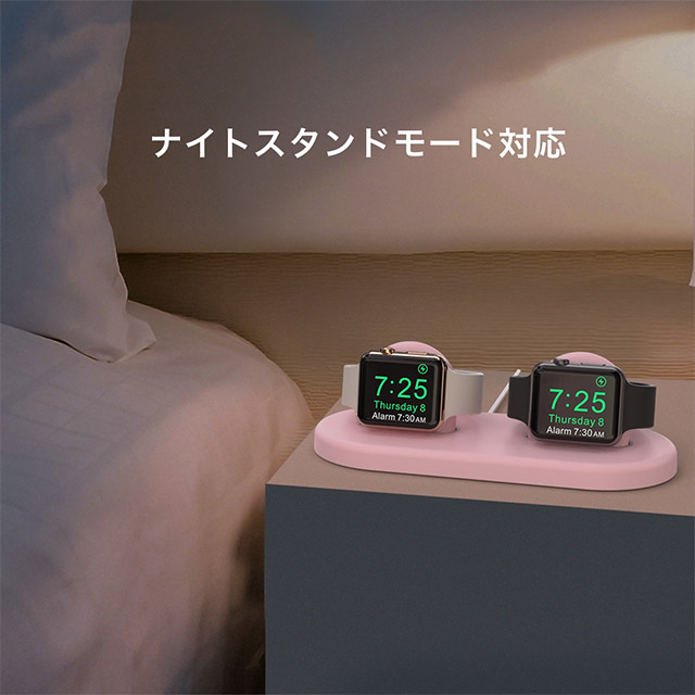 AHA Style Apple Watch スタンド デュアル (ピンク)サブ画像