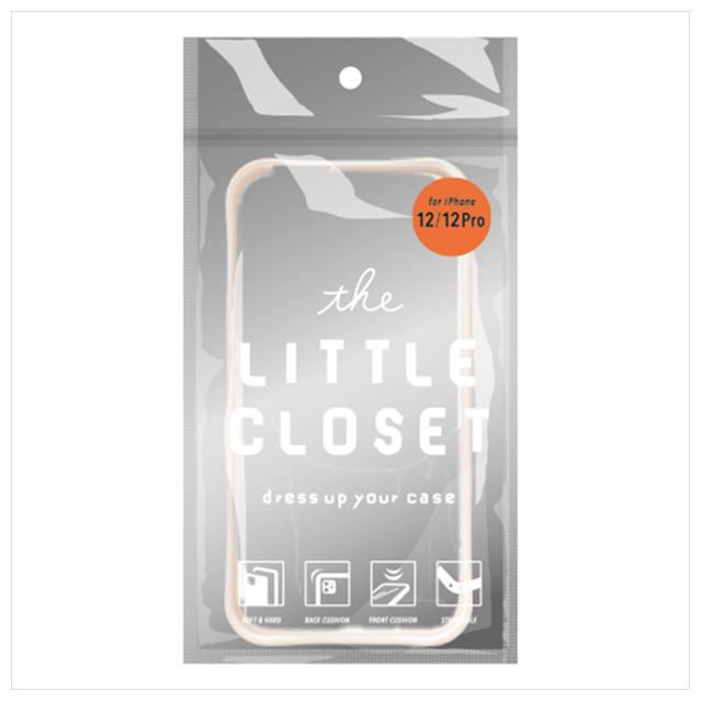 【iPhone12/12 Pro ケース】LITTLE CLOSET iPhone case (MATTE WHITE)サブ画像