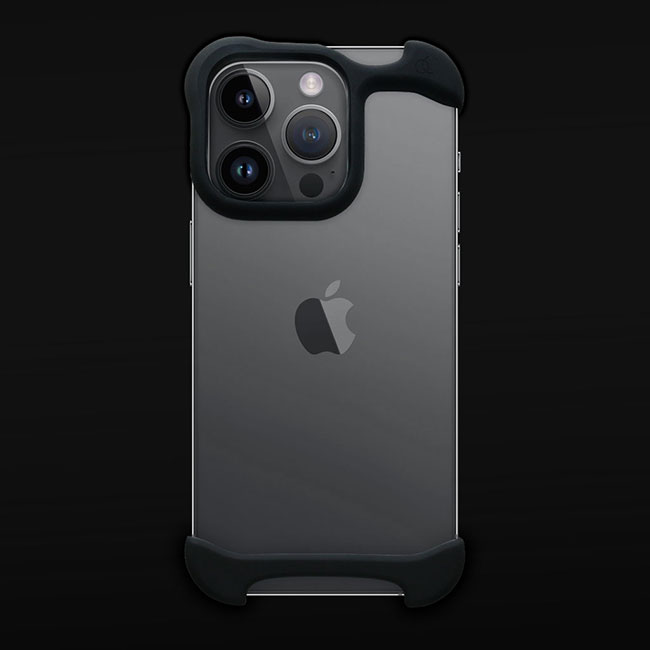 【iPhone13 Pro ケース】Arc Pulse (アルミ・マットブラック)サブ画像