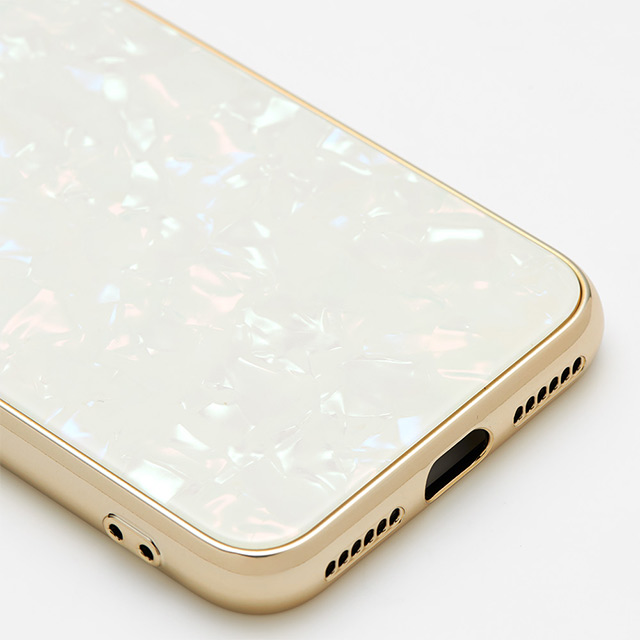 【iPhoneSE(第3/2世代)/8/7 ケース】Glass Shell Case for iPhoneSE(第3世代)(gold)サブ画像