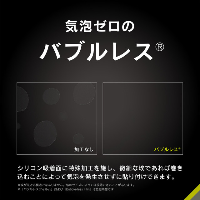 【iPhoneSE(第3/2世代)/8/7/6s/6 フィルム】[FLEX 3D] 黄色くならないブルーライト低減 複合フレームガラス (ブラック)サブ画像