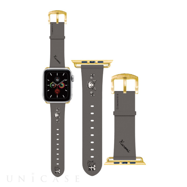 【Apple Watch バンド 45/44/42mm】サンリオキャラクターズ レザーバンド (クロミ) for Apple Watch SE(第2/1世代)/Series9/8/7/6/5/4/3/2/1