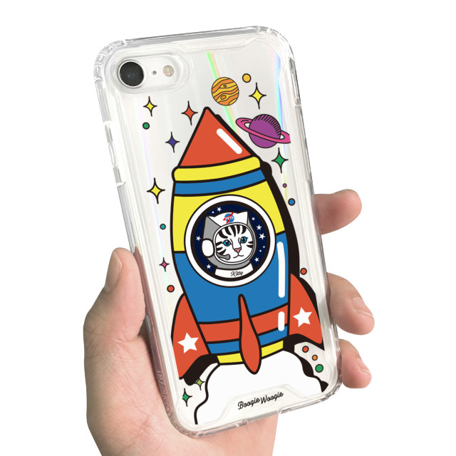 【iPhoneSE(第3/2世代)/8/7 ケース】オーロラケース (Kitty Rocket)サブ画像