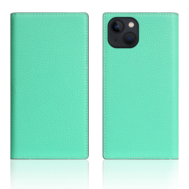 【iPhone13 ケース】Neon Full Grain Leather Case (ティール)サブ画像