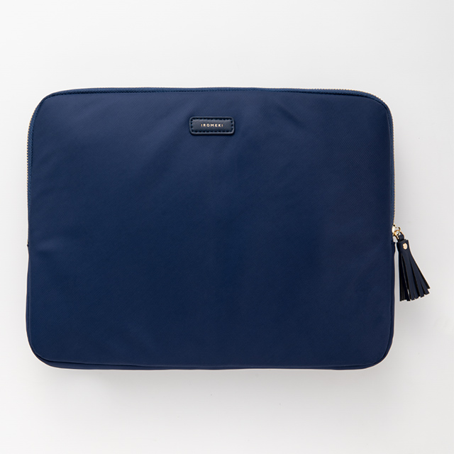 【アウトレット】follow you laptop case (navy)サブ画像