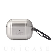 【アウトレット】【AirPods Pro(第1世代) ケース】ZERO HALLIBURTON AirPods Pro Shockproof Case（Silver)